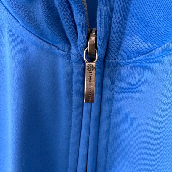 Brooks Brothers 1/4 zip sleeveless golf pullover vest - Picture 5 of 11